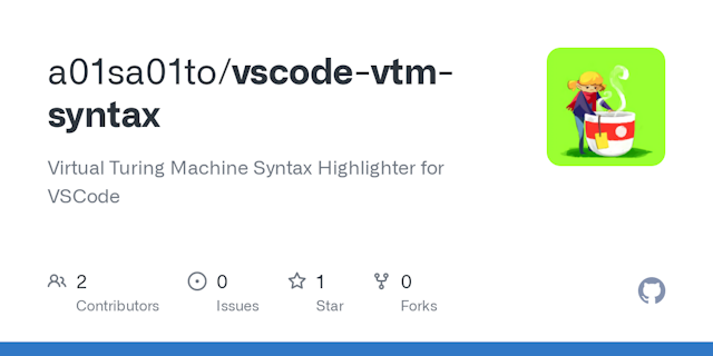 Virtual Turing Machine Syntax